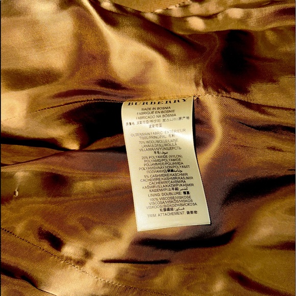 Burberry Brit Rushworth Wool Cashmere coat NWT MSRP $895 - Picture 12 of 14